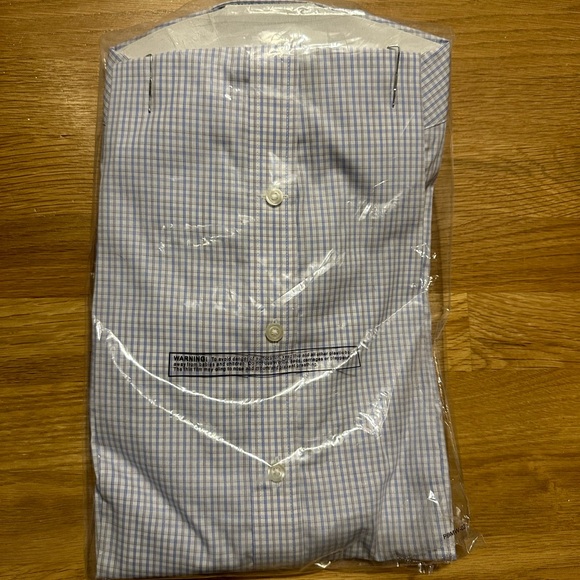 Brand new men’s checkered shirt SYSTEM 75 by David Wood - Picture 3 of 3